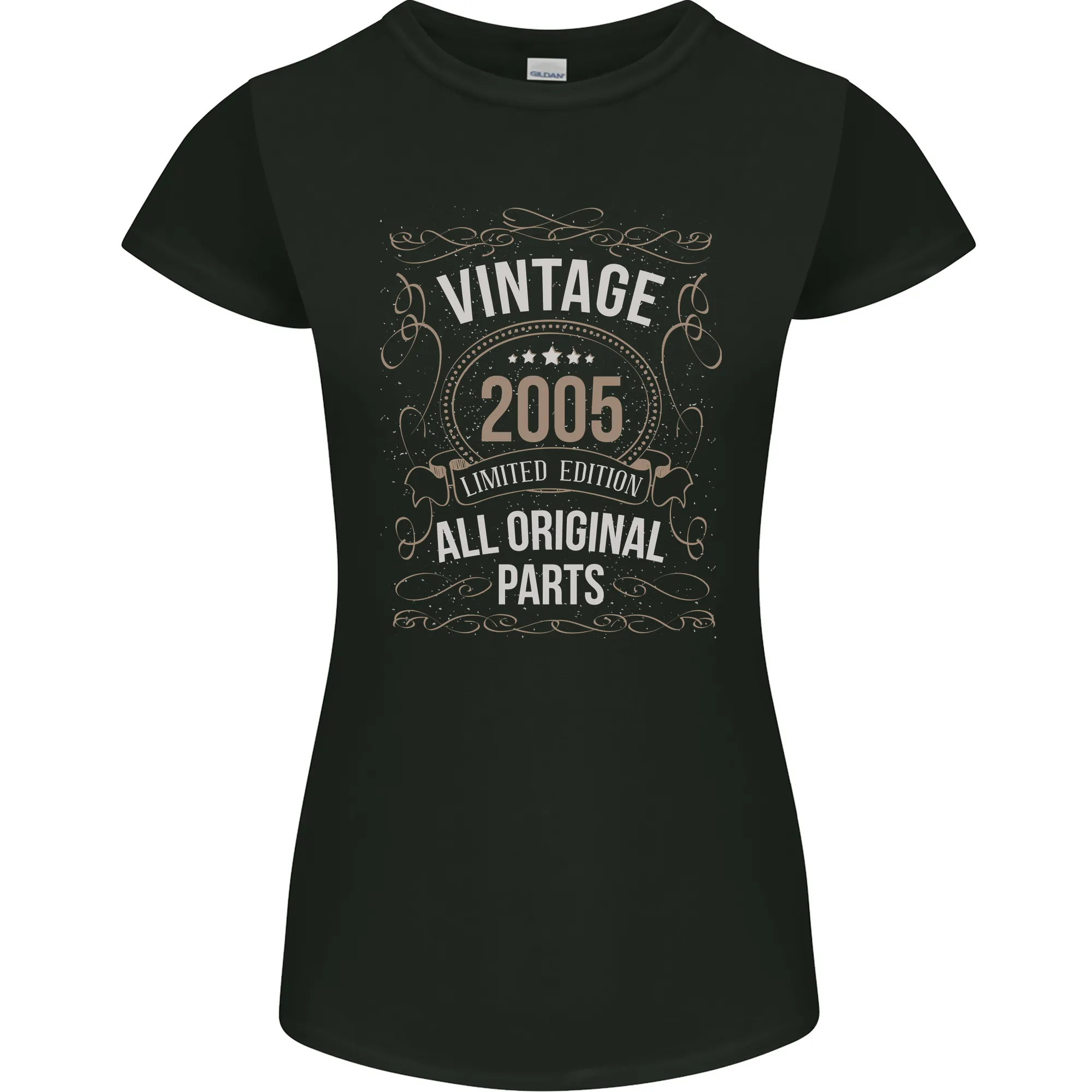 18th Birthday Limited Edition 2005 Womens Petite Cut T-Shirt