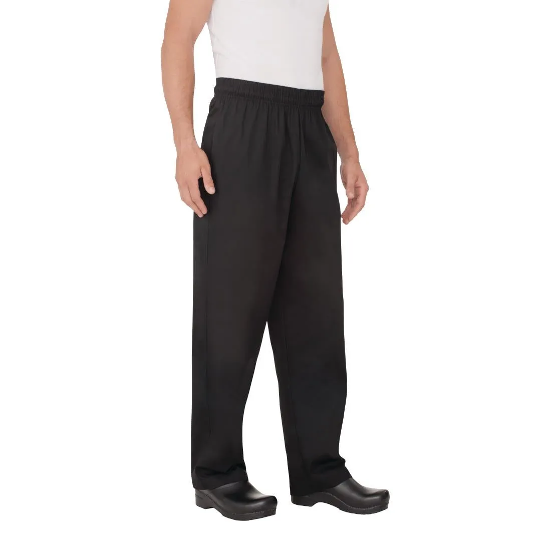 A029 Chef Works Essential Baggy Trousers Black