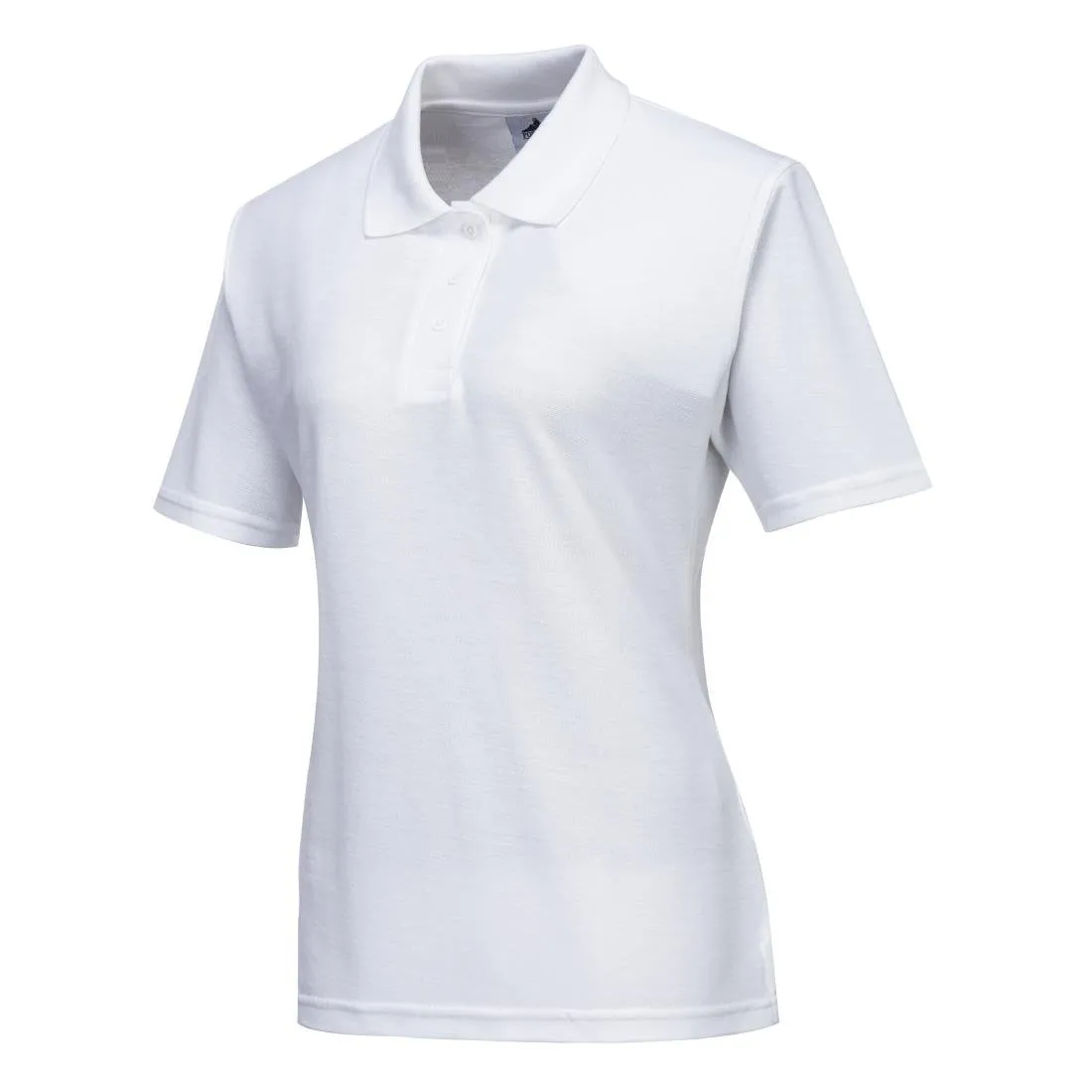 BB473-M Ladies Polo Shirt White M