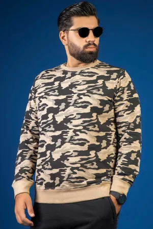 Black Camo SCLO Sweatshirt (Plus Size) - W23 - MSW085P