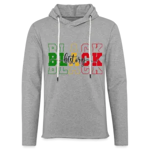 Black History Lightweight Terry Hoodie