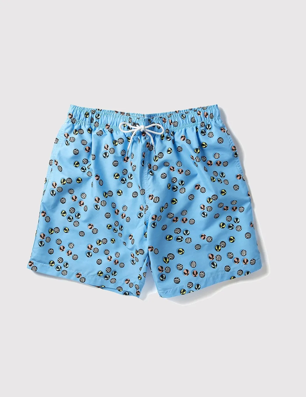 Boardies Inflatiballs Swim Shorts (Mid-Length) - Blue