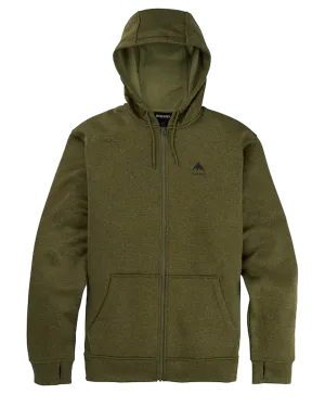 Burton Men's Burton Oak Full-Zip Hoodie - Martini Olive Heather