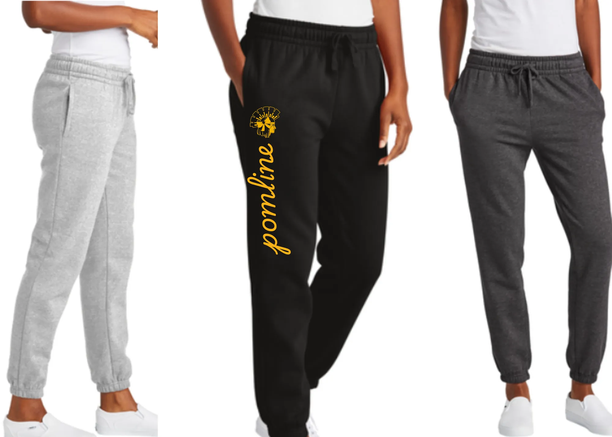 Canyon Del Oro Pomline or Cheer Super Soft Fleece Jogger Sweatpants