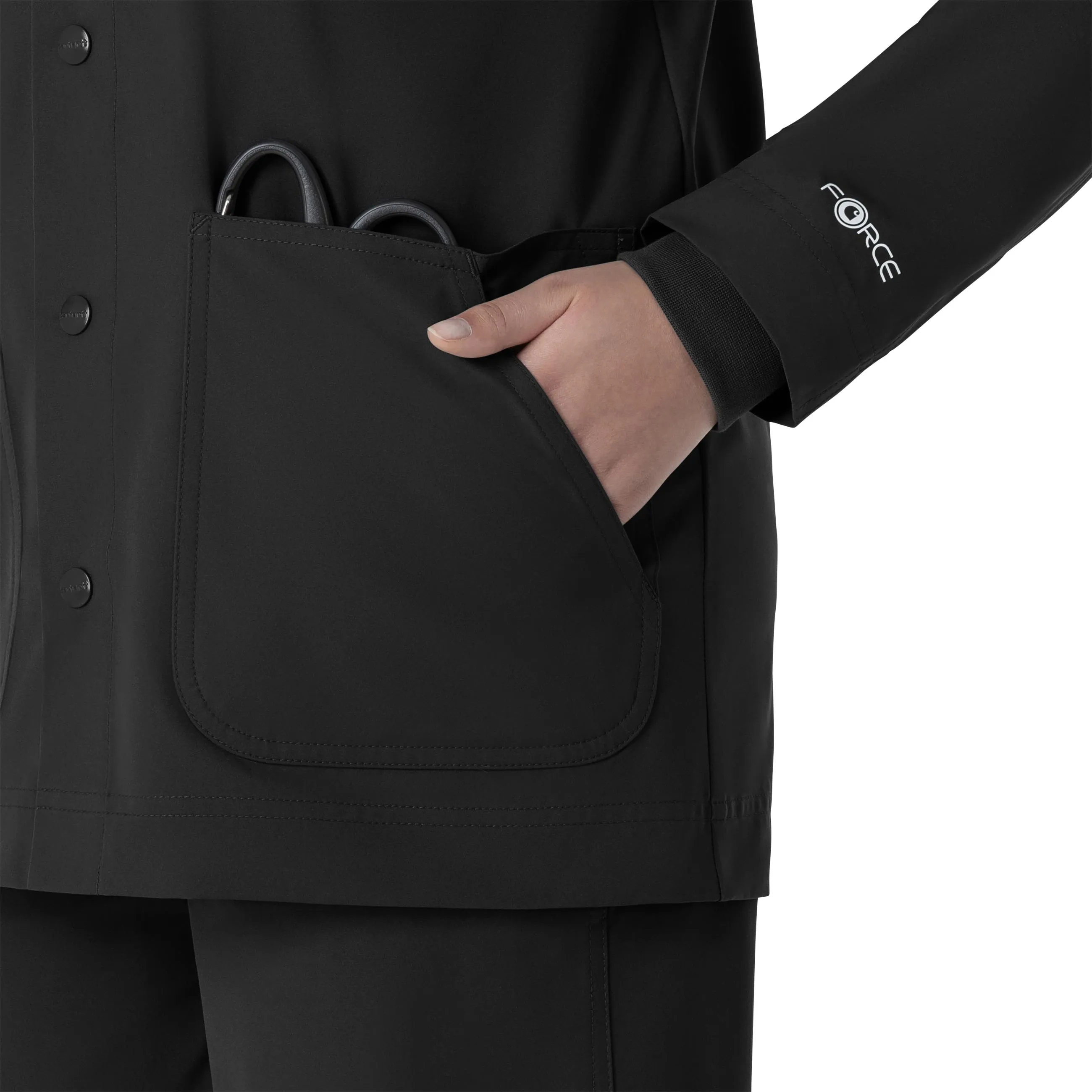 Carhartt Force Essentials Unisex Chore Coat - Black