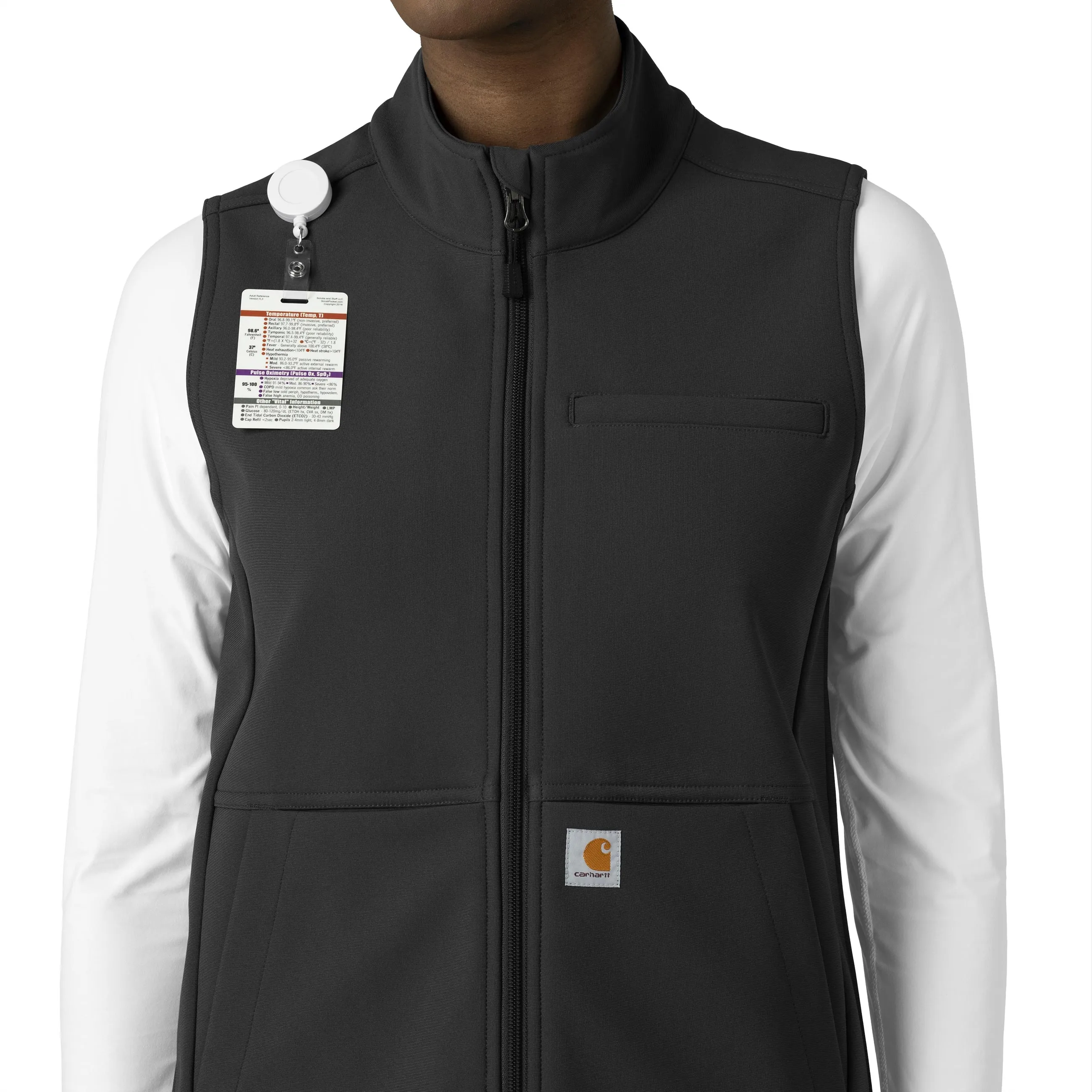 Carhartt Rugged Flex Women's Bonded Fleece Vest - Black