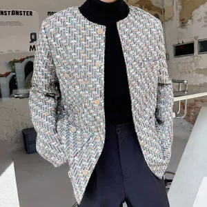 Colors Weave Single Breasted Blazer