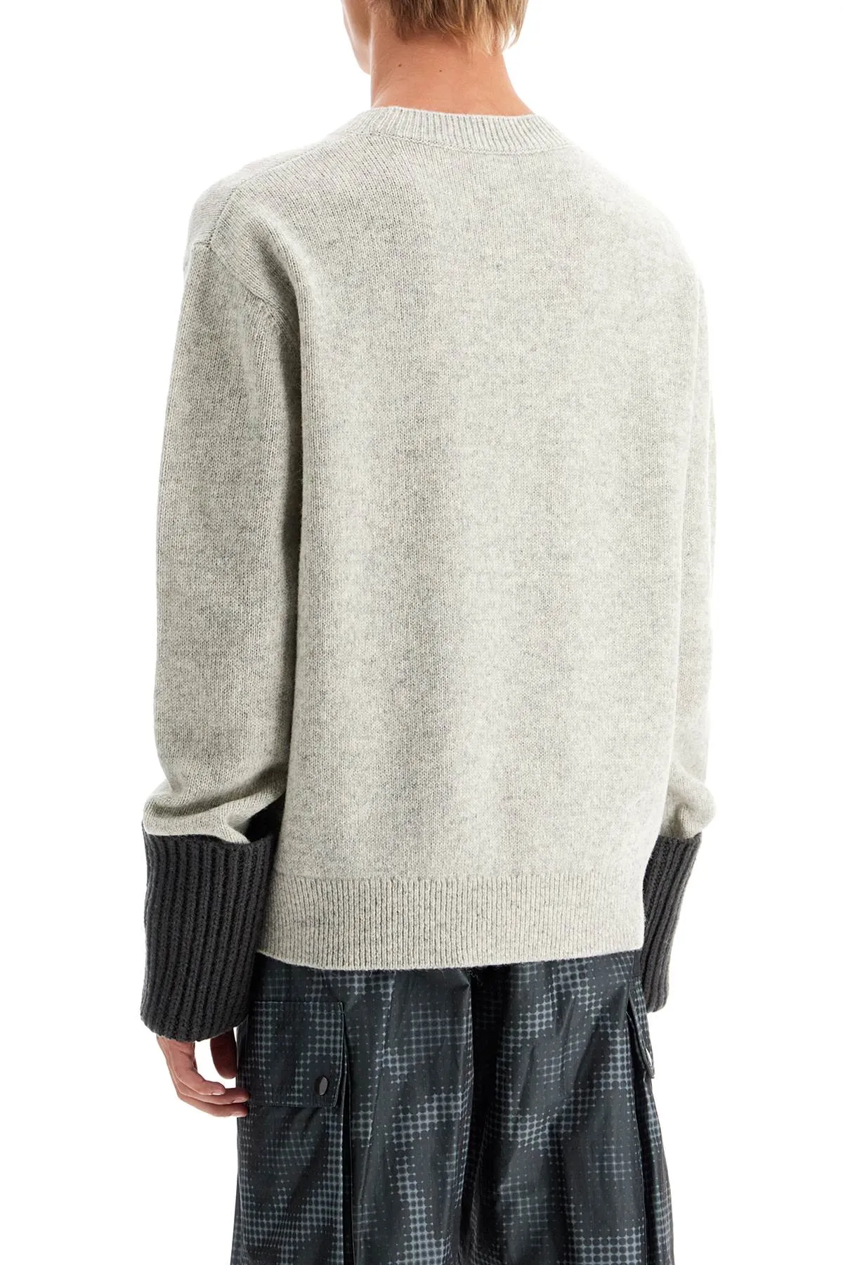 Dries Van Noten Mumu Pullover With Maxi Cuffs