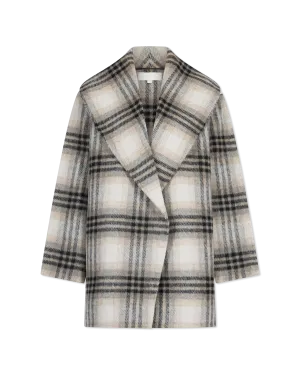 Finley Plaid Coat