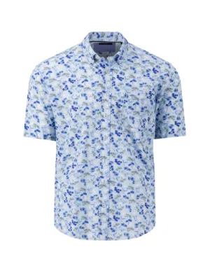 FYNCH HATTON® Premium S/S Print Shirt/Summer Breeze - SS24 SALE