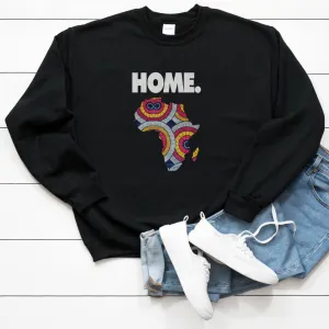 Home is Africa African Pride Sweater - Unisex