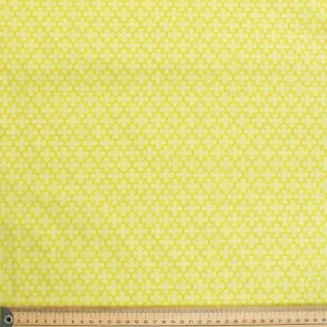 In the Beginning Fabrics Bloom Modern Yellow Cotton Prints