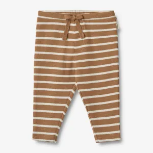 Jersey Pants Manfred - caramel stripe