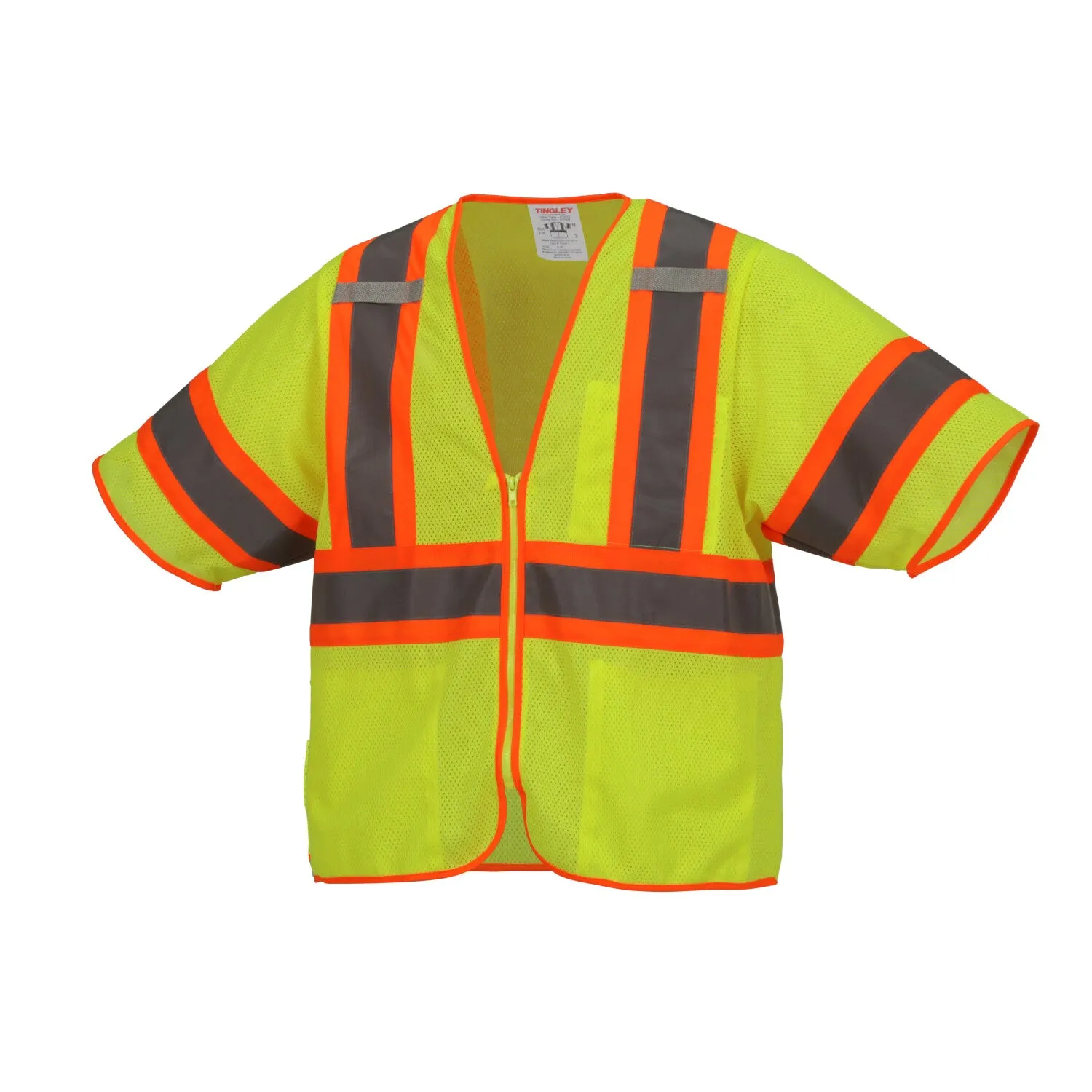 Job Sight Class 3 Two-Tone Mesh Vest