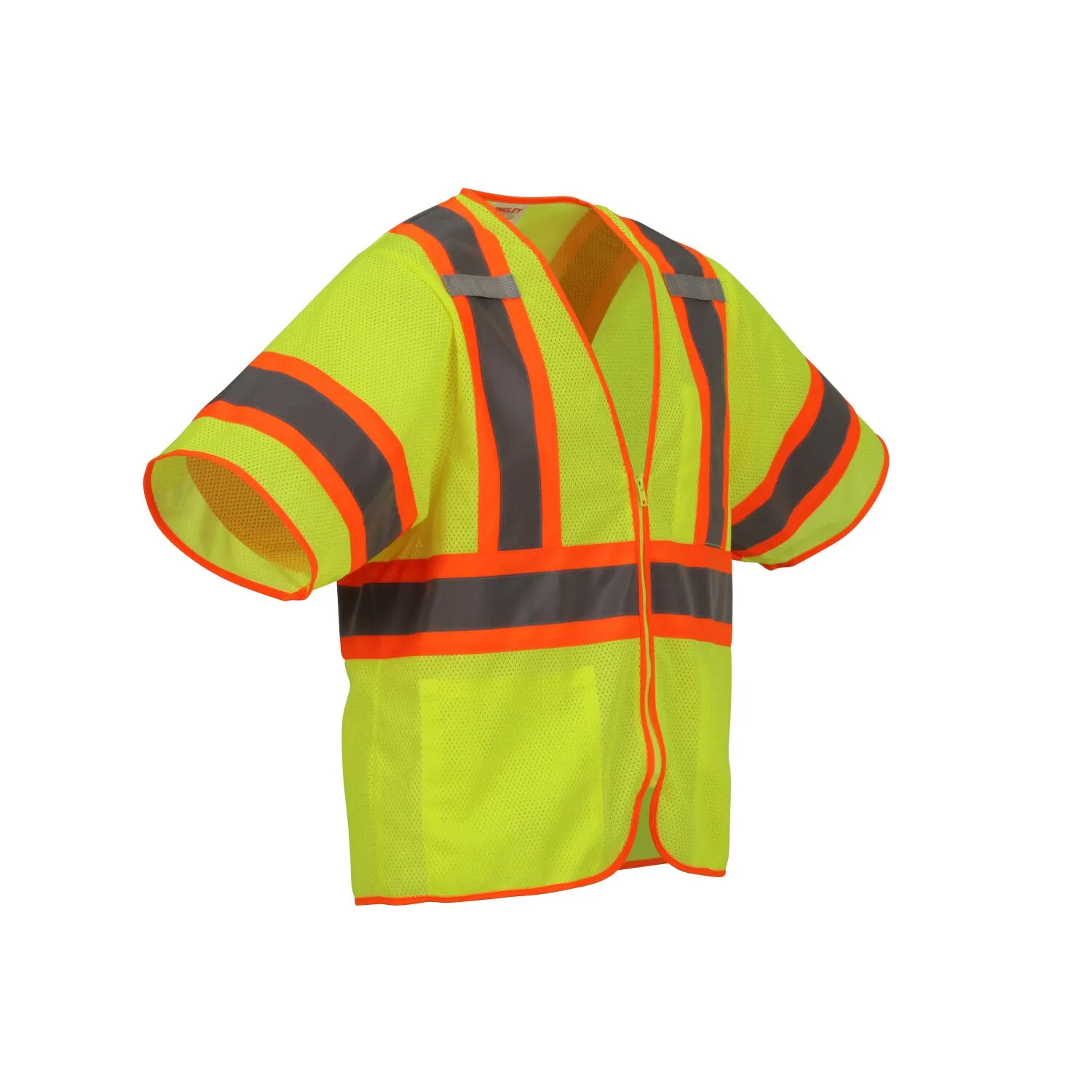 Job Sight Class 3 Two-Tone Mesh Vest