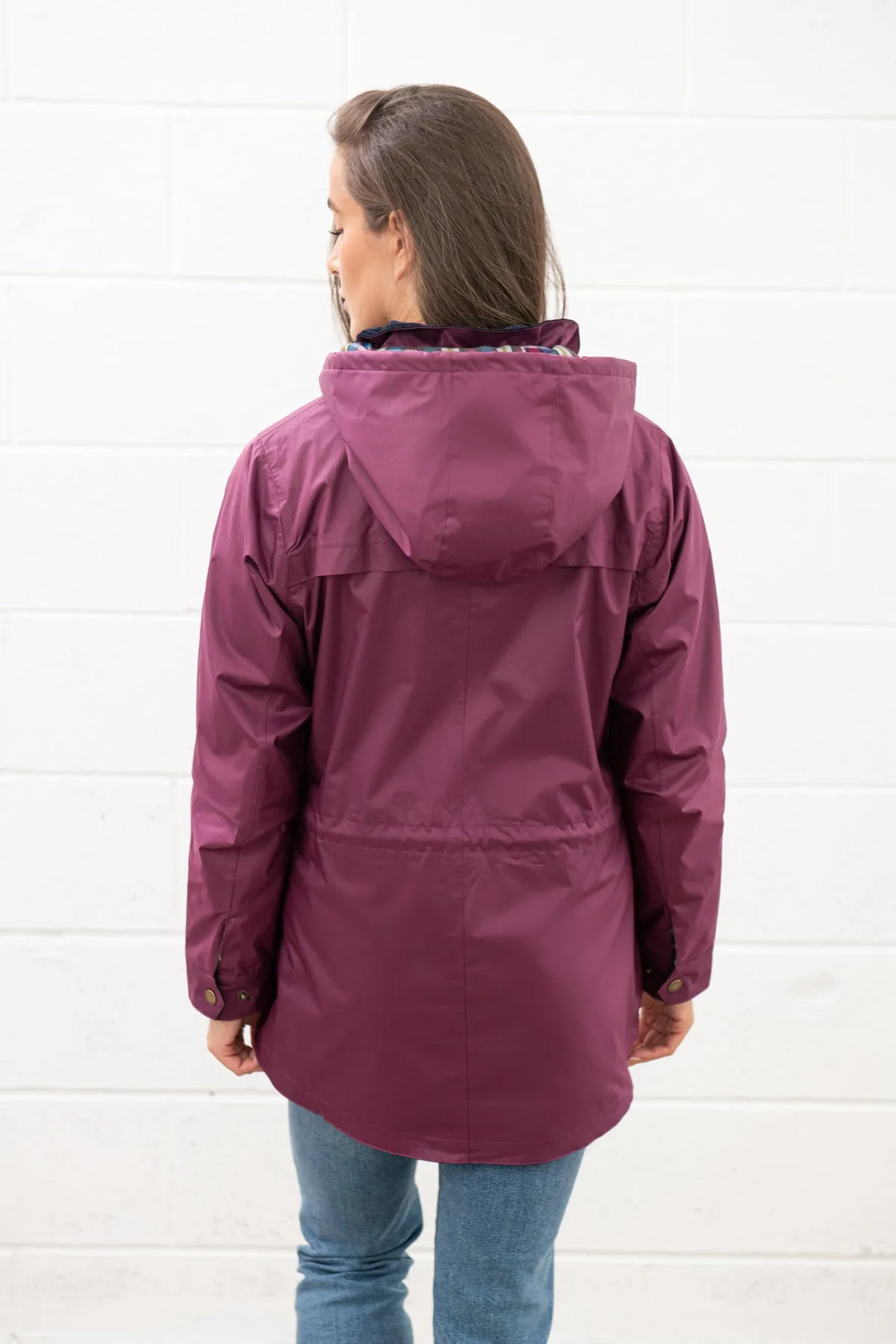 Kendal Raincoat - Plum