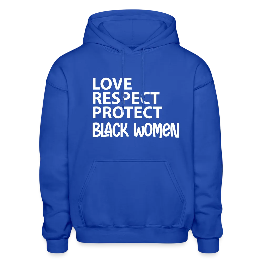 Love, Respect, Protect - Black Women - Adult Hoodie