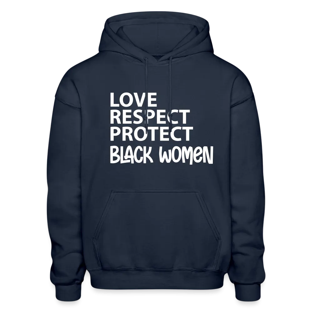 Love, Respect, Protect - Black Women - Adult Hoodie