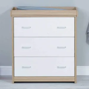 Luno Veni Chest Changer - Oak & White