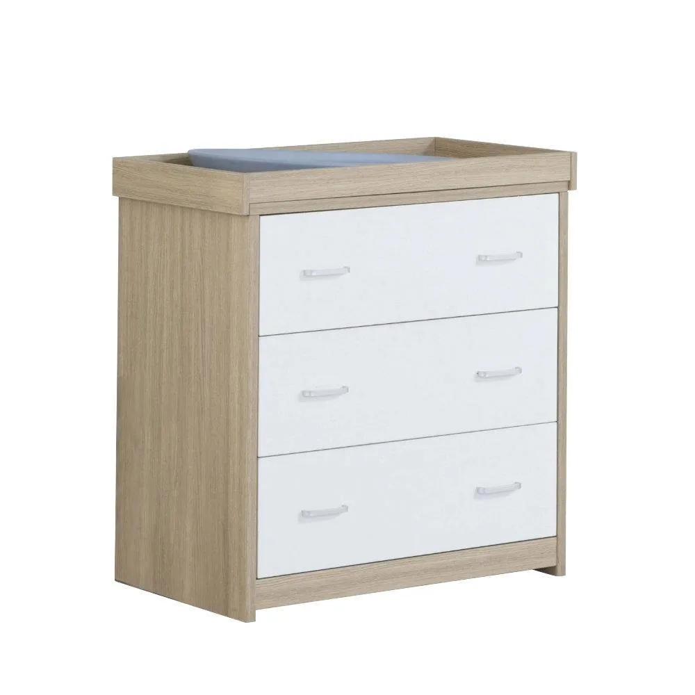 Luno Veni Chest Changer - Oak & White