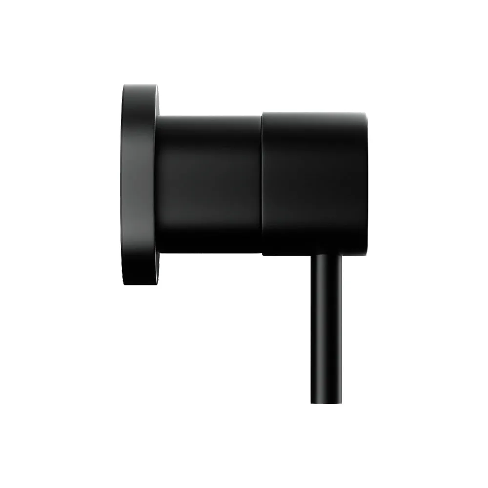 Matte Black Twin Taps Brass Basin Shower Faucet - Cefito