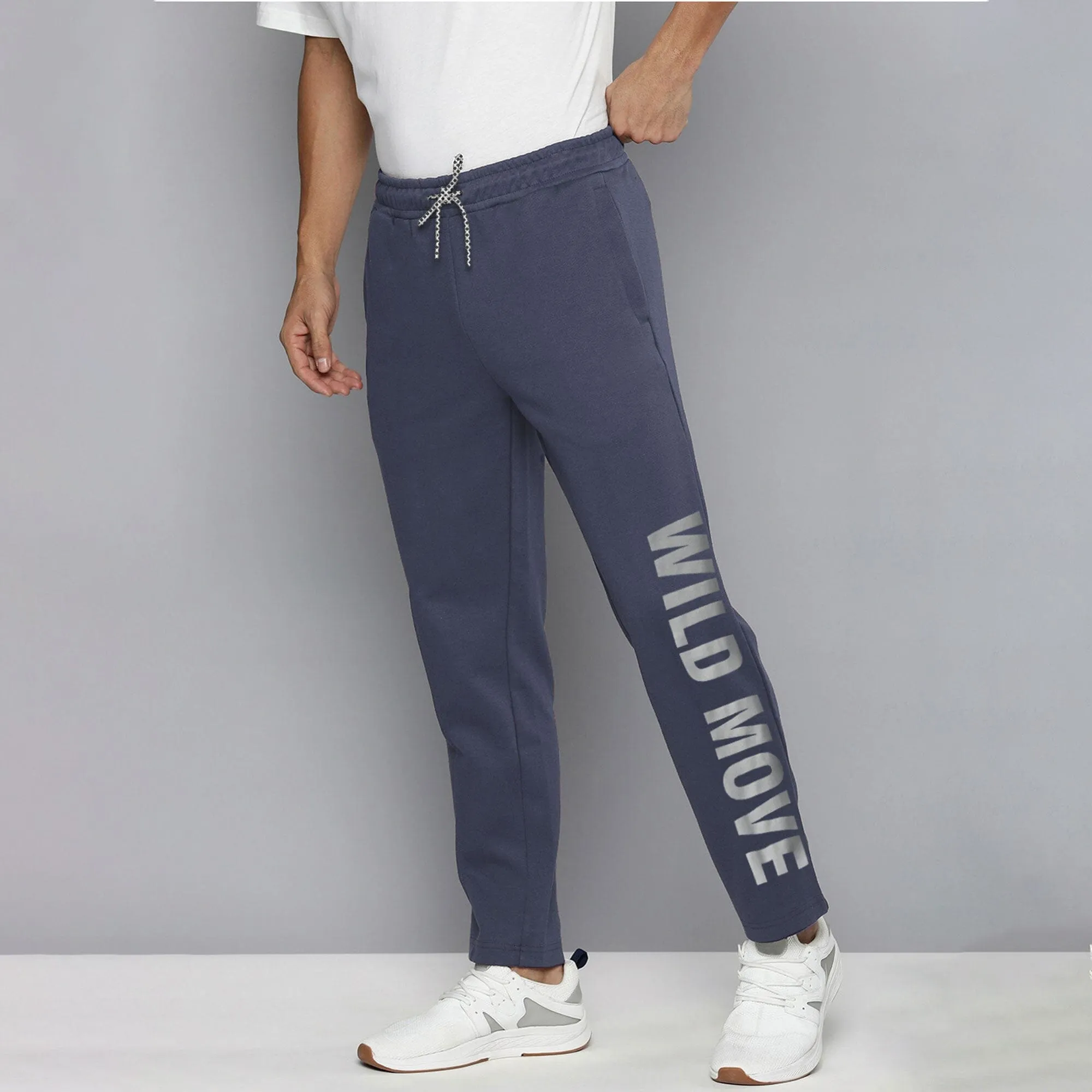 MAX 21 Men's Wild Move Printed Fleece Trousers