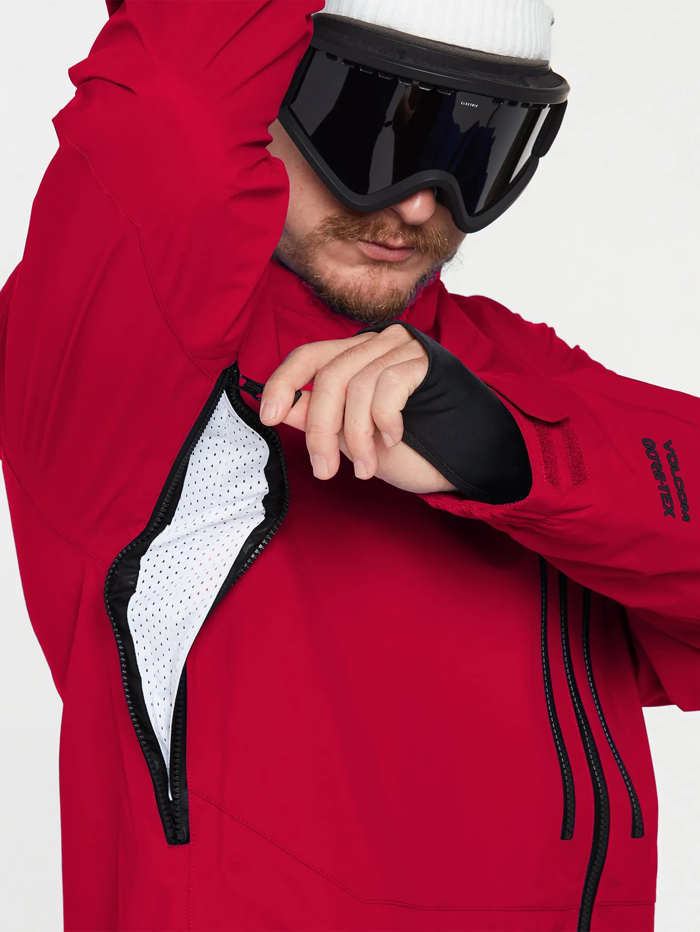 Mens Guide Gore-Tex Jacket - Red (2022)