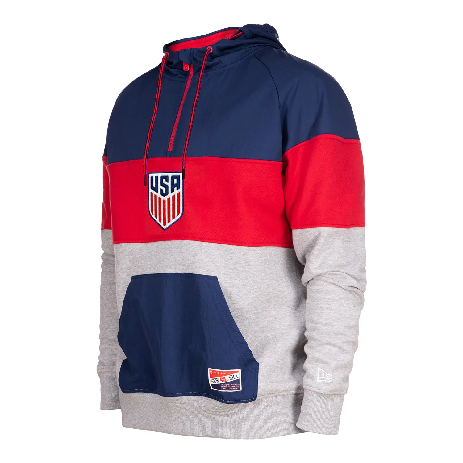 Men's New Era USMNT Tri-Color Hoodie