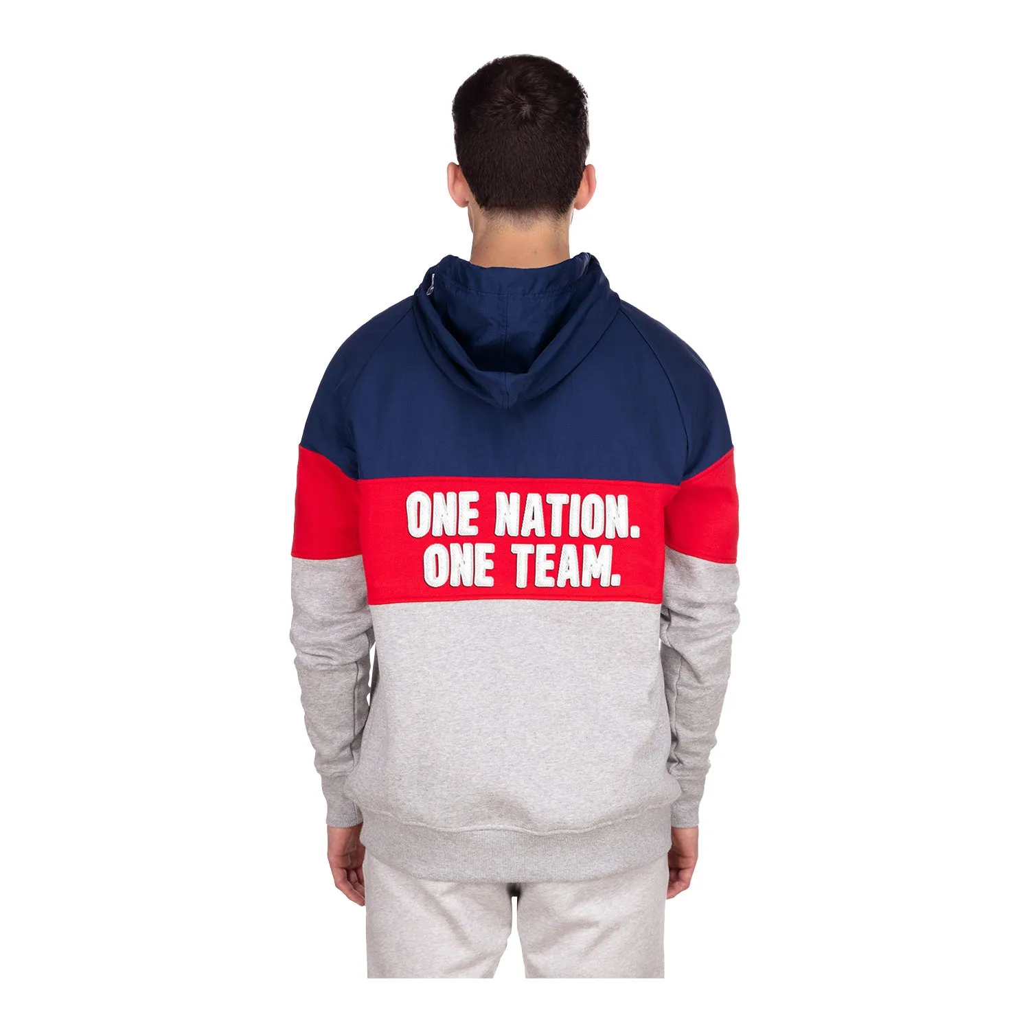 Men's New Era USMNT Tri-Color Hoodie