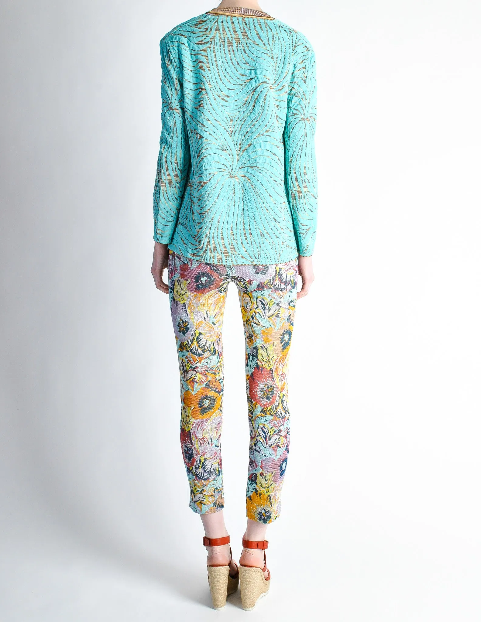 Missoni Vintage Floral Knit Three Piece Set