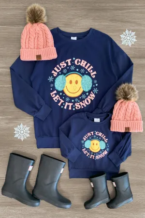 Mom & Me - "Just Chill, Let It Snow" Top