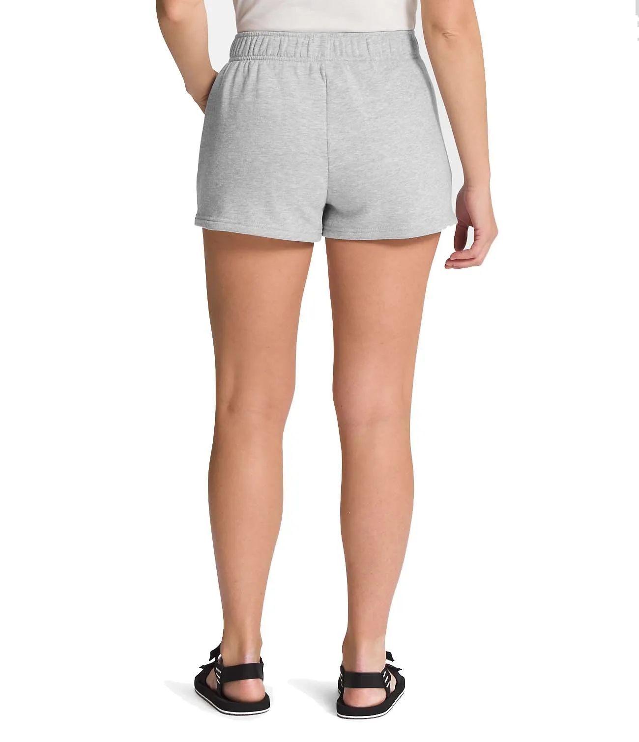 (NF0A81U4GAV) Half Dome Fleece Short - TNF Light Grey Heather/TNF White