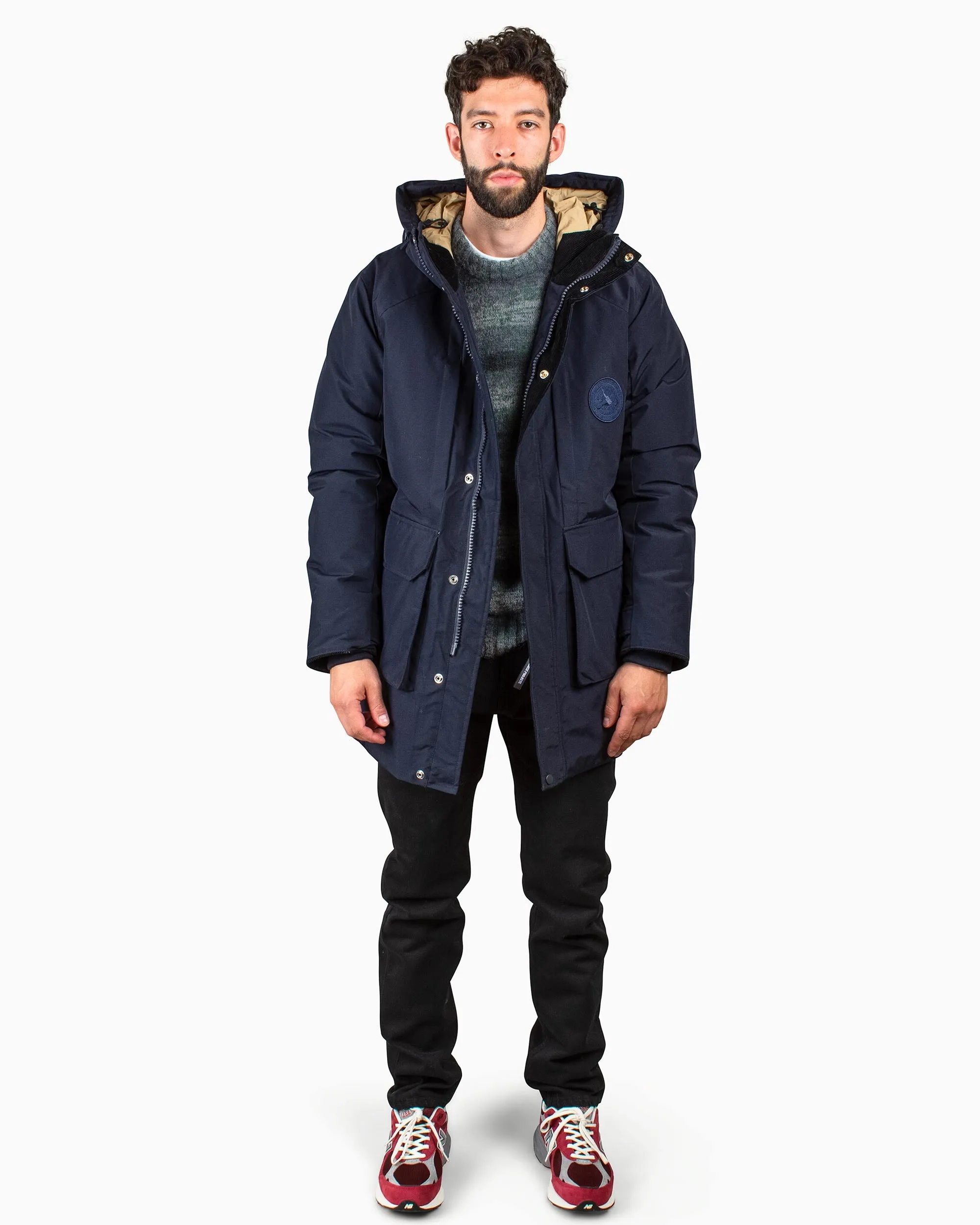 Norse Projects Stavanger Gore-tex Infinium Down Parka Dark Navy