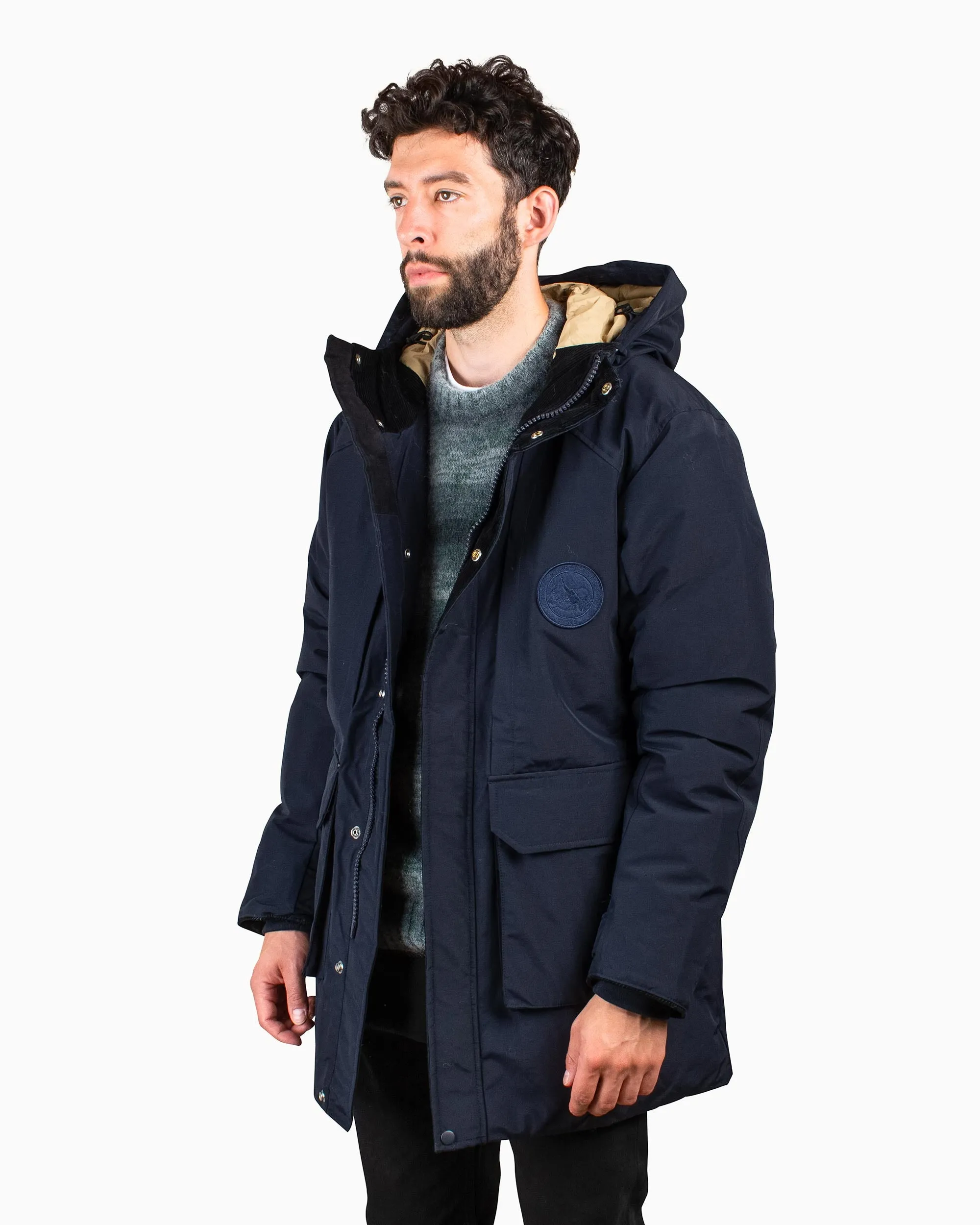 Norse Projects Stavanger Gore-tex Infinium Down Parka Dark Navy