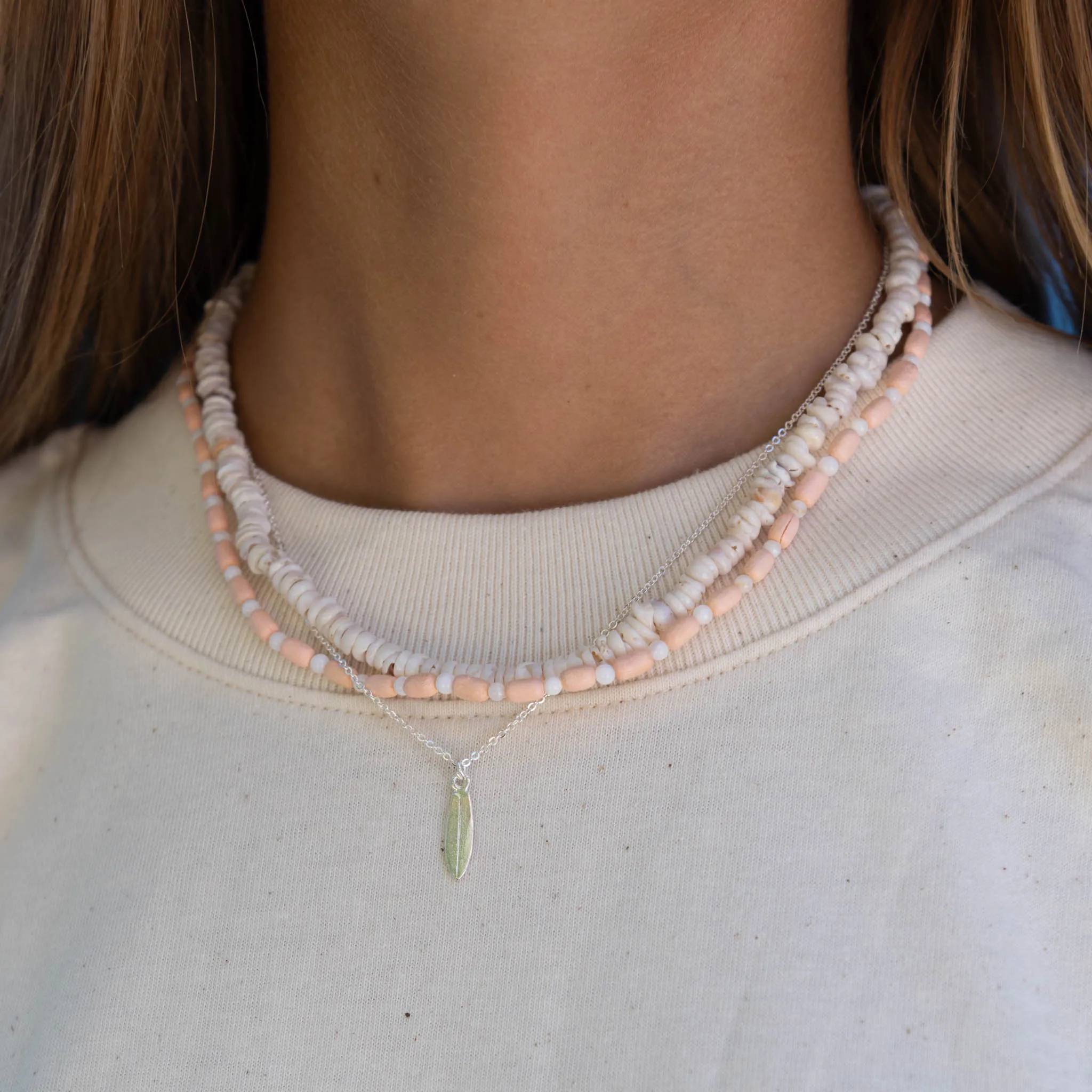 North Shore Surfboard Necklace Set