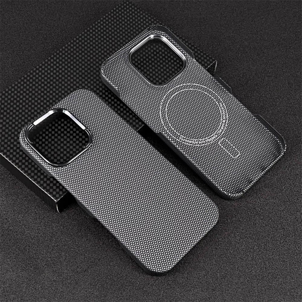 Oatsbasf Luxury Pure Aramid Fiber Case for Apple iPhone 16 Series