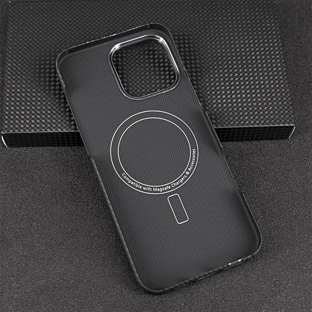 Oatsbasf Luxury Pure Aramid Fiber Case for Apple iPhone 16 Series