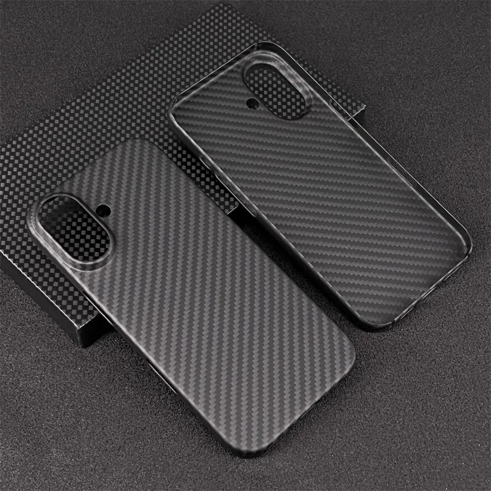 Oatsbasf Luxury Pure Aramid Fiber Case for Apple iPhone 16 Series