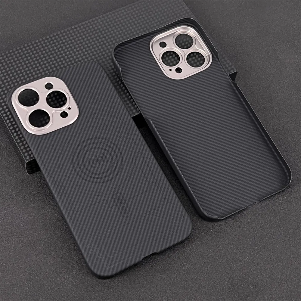 Oatsbasf Luxury Pure Aramid Fiber Case for Apple iPhone