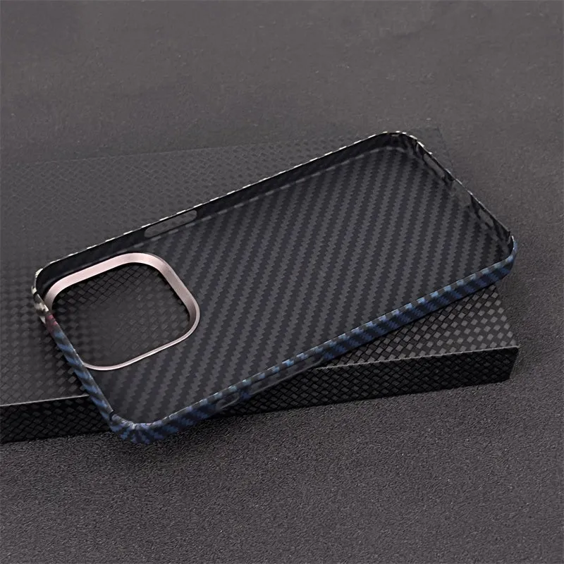 Oatsbasf Luxury Pure Aramid Fiber Case for Apple iPhone