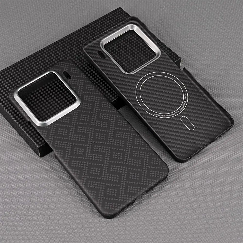 Oatsbasf Luxury Pure Aramid Fiber Case for Xiaomi 15 series