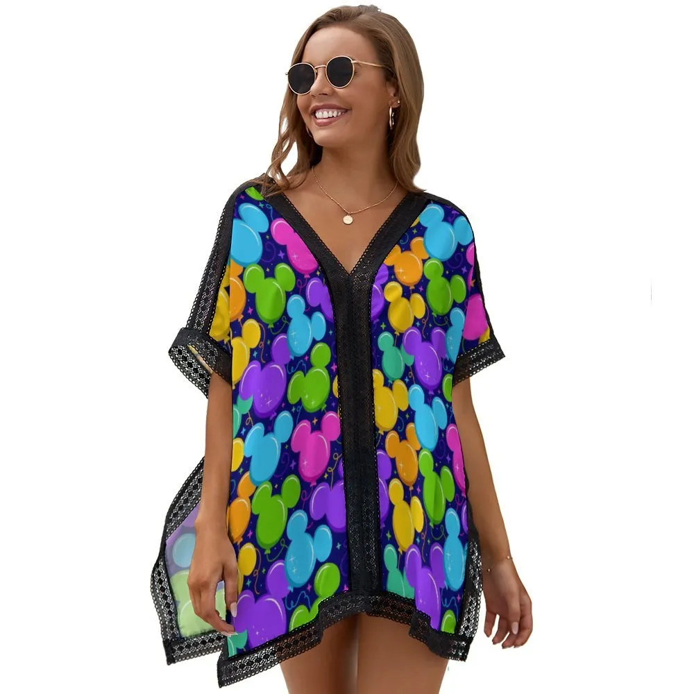 Park Balloons Women's Swimsuit Cover Up