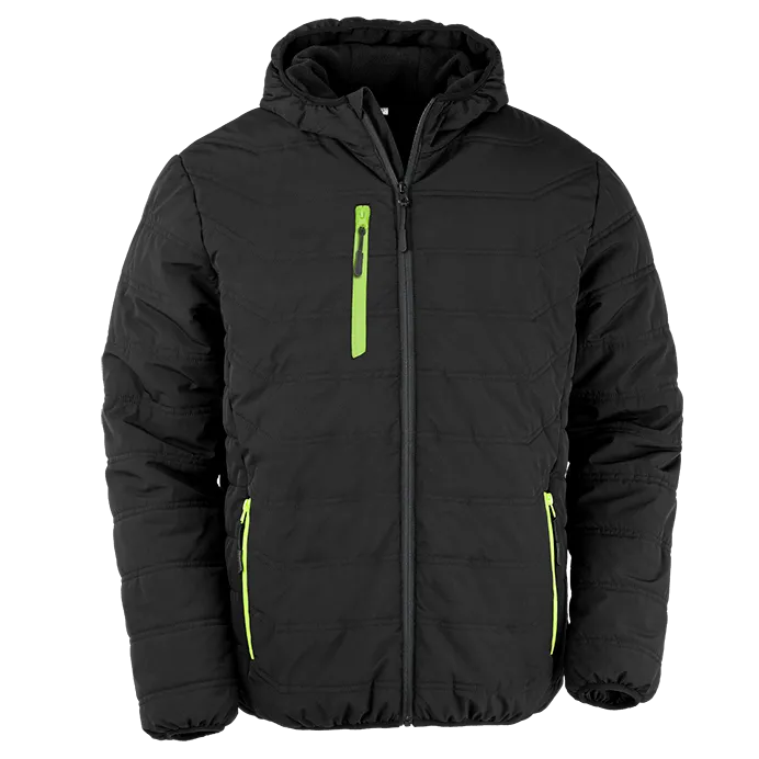 Result Black Compass Padded Winter Jacket