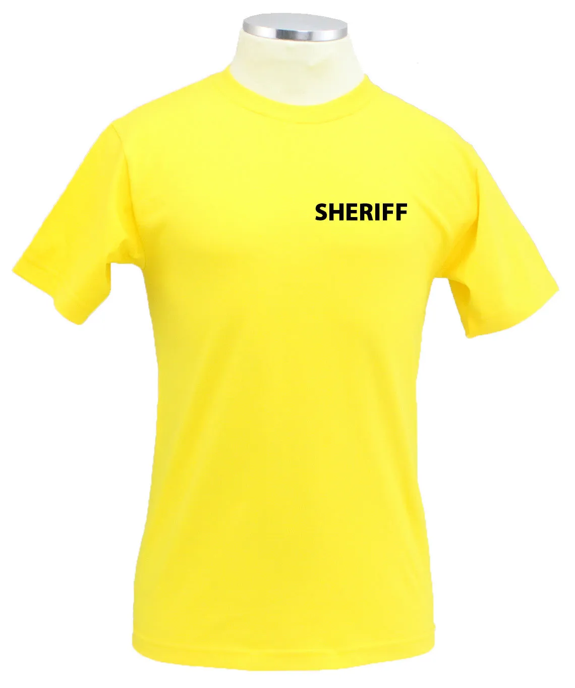 Sheriff ID 100% Cotton Short Sleeves T Shirts