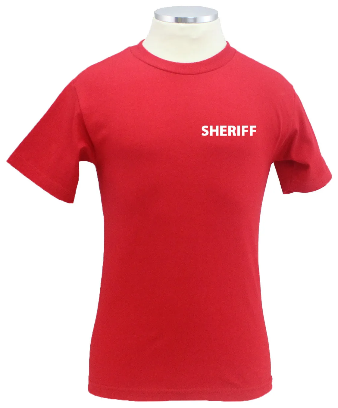 Sheriff ID 100% Cotton Short Sleeves T Shirts