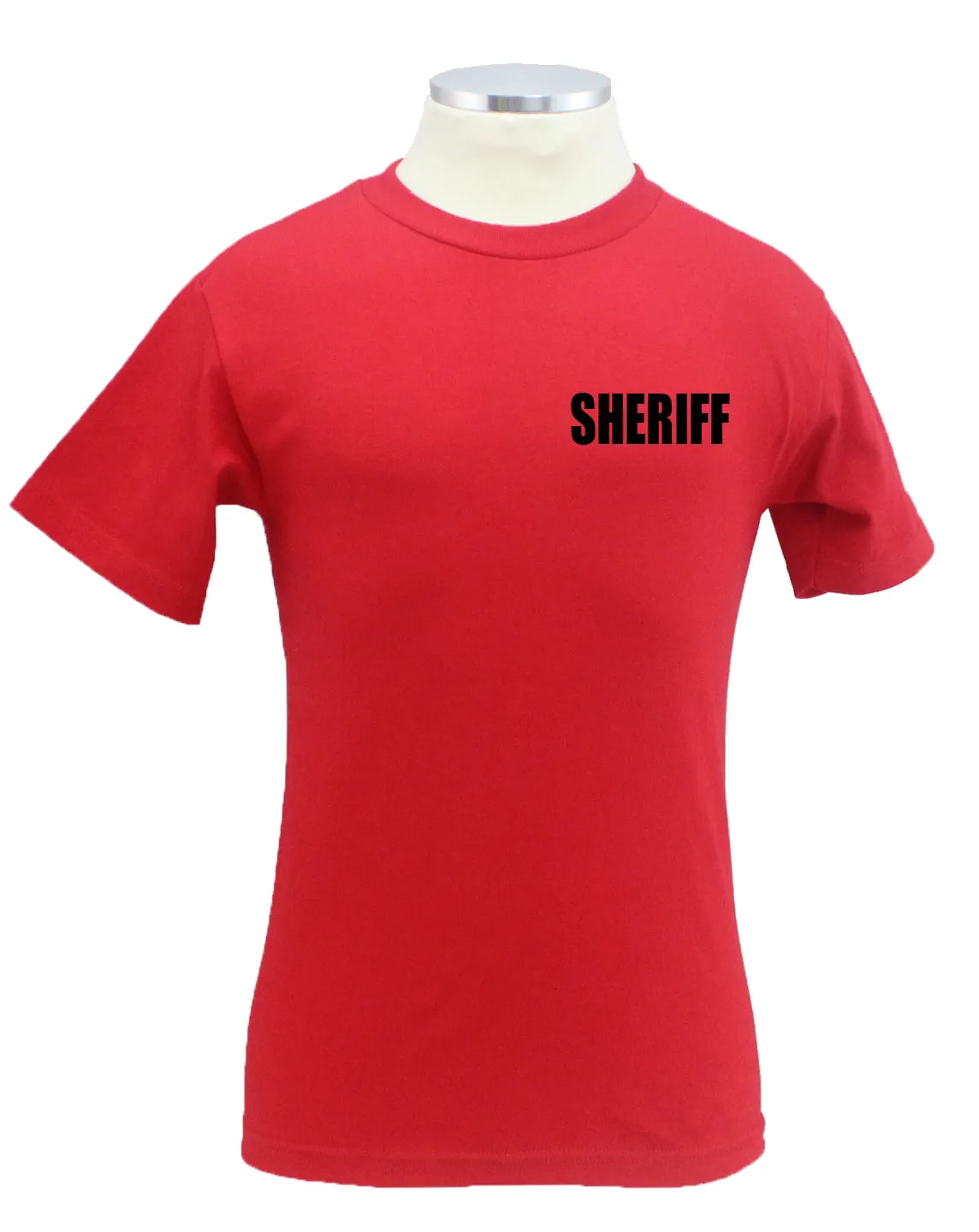 Sheriff ID 100% Cotton Short Sleeves T Shirts