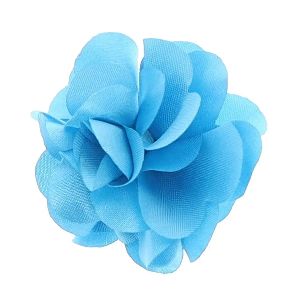 Vittorio Vico Boy's Satin Flower Lapel Pin