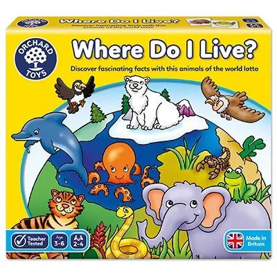 Where Do I Live Orchard Toys