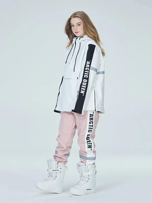 Women's Arctic Queen Winter Guide Stripe Reflective Snow Suits