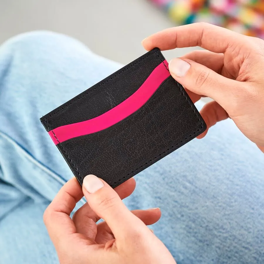 Womens Leather Credit Card Holder